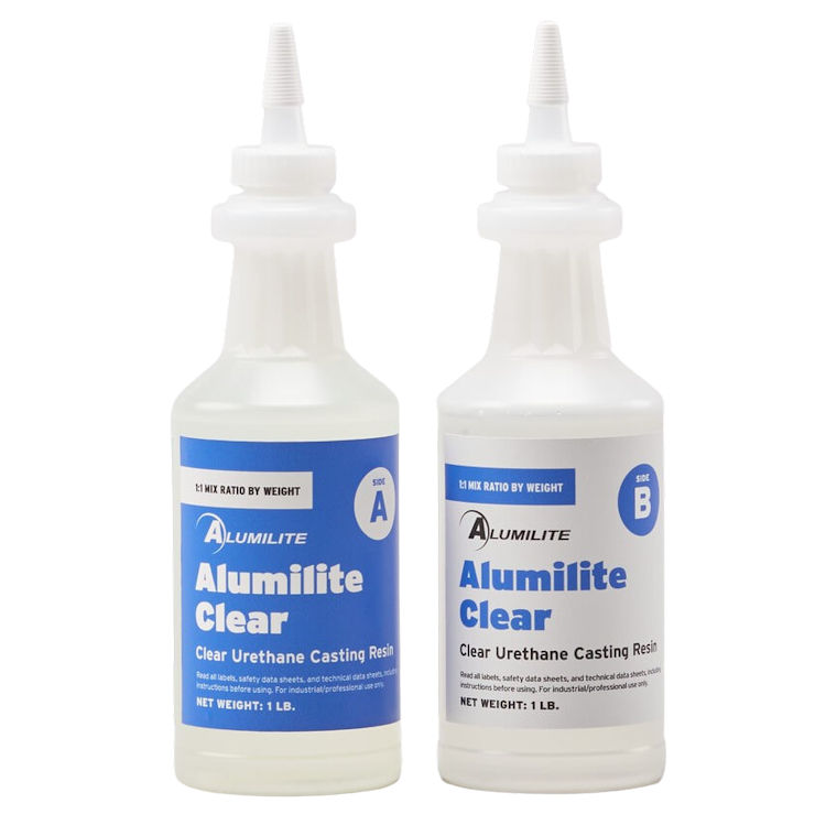 Clear, Clear Slow, and White: Alumilite Clear 8 lb Kit